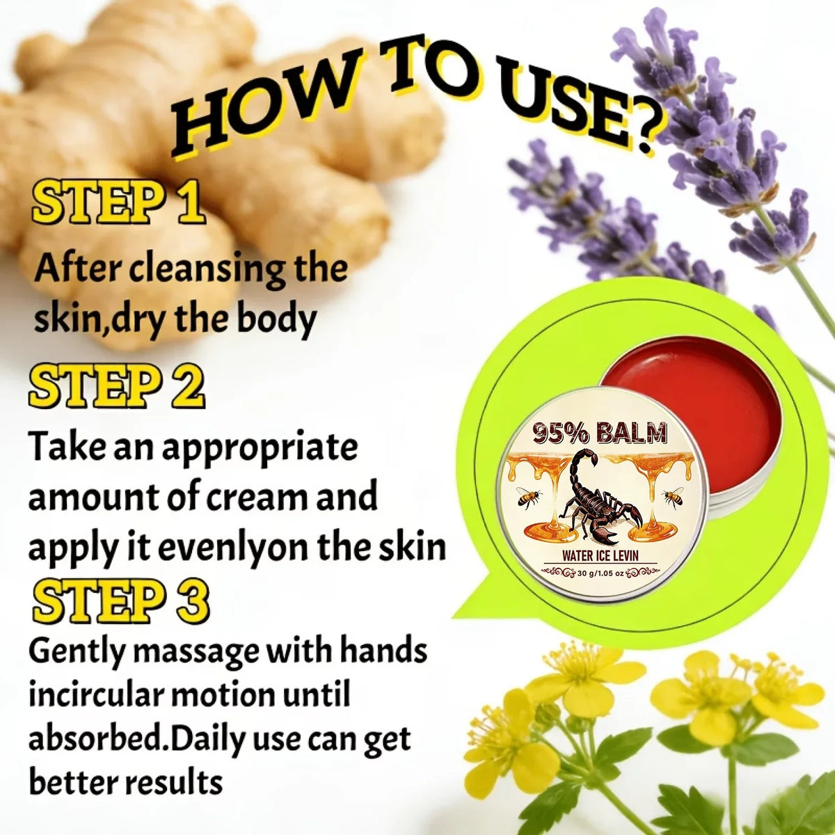Bee Venom Balm with Collagen & NMN – Firming Moisturizer Firming Body Balm Qme