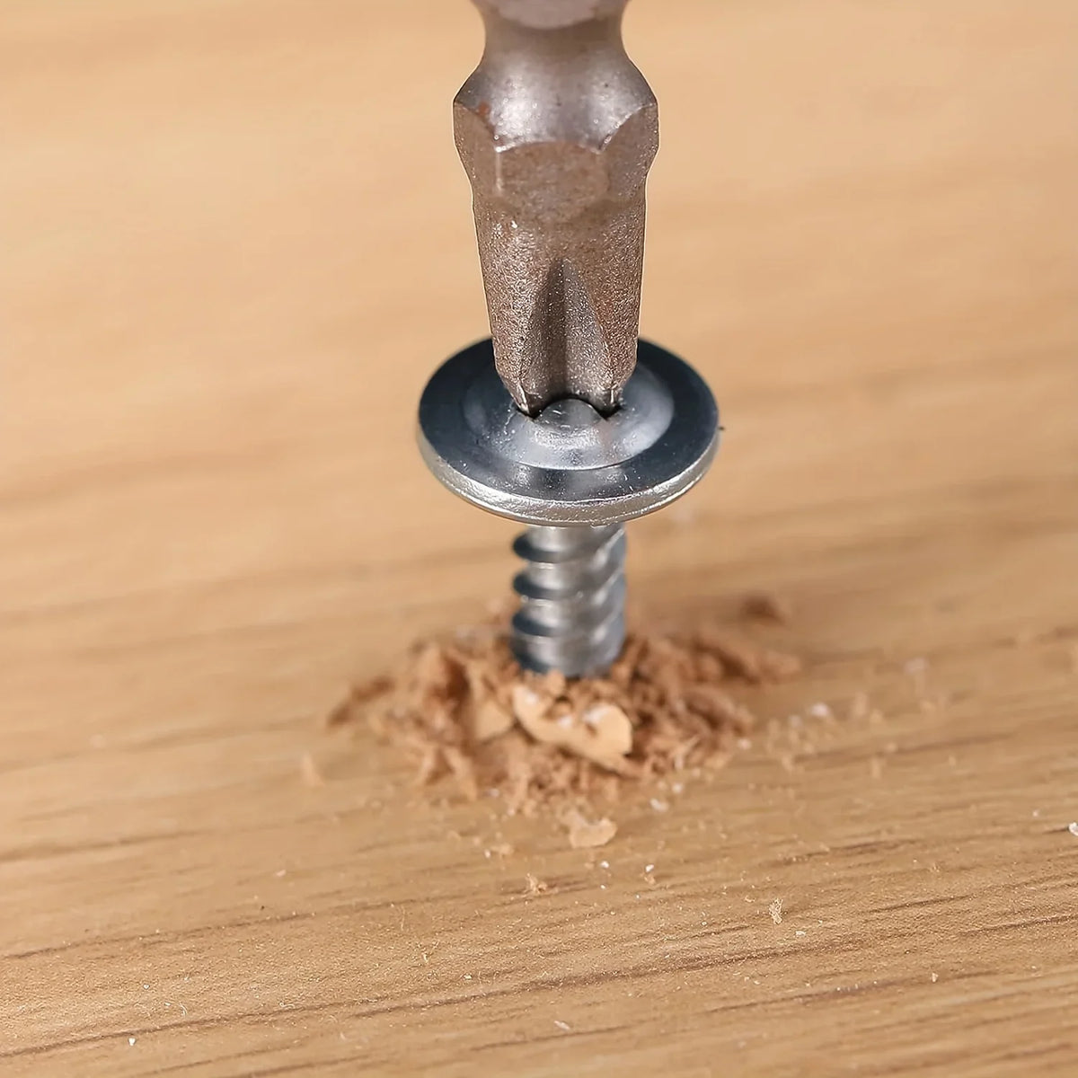 #8 Phillips Truss Head Self-Drilling Tek Screws | Zinc Sheet Metal Self-Drilling Screws Qme