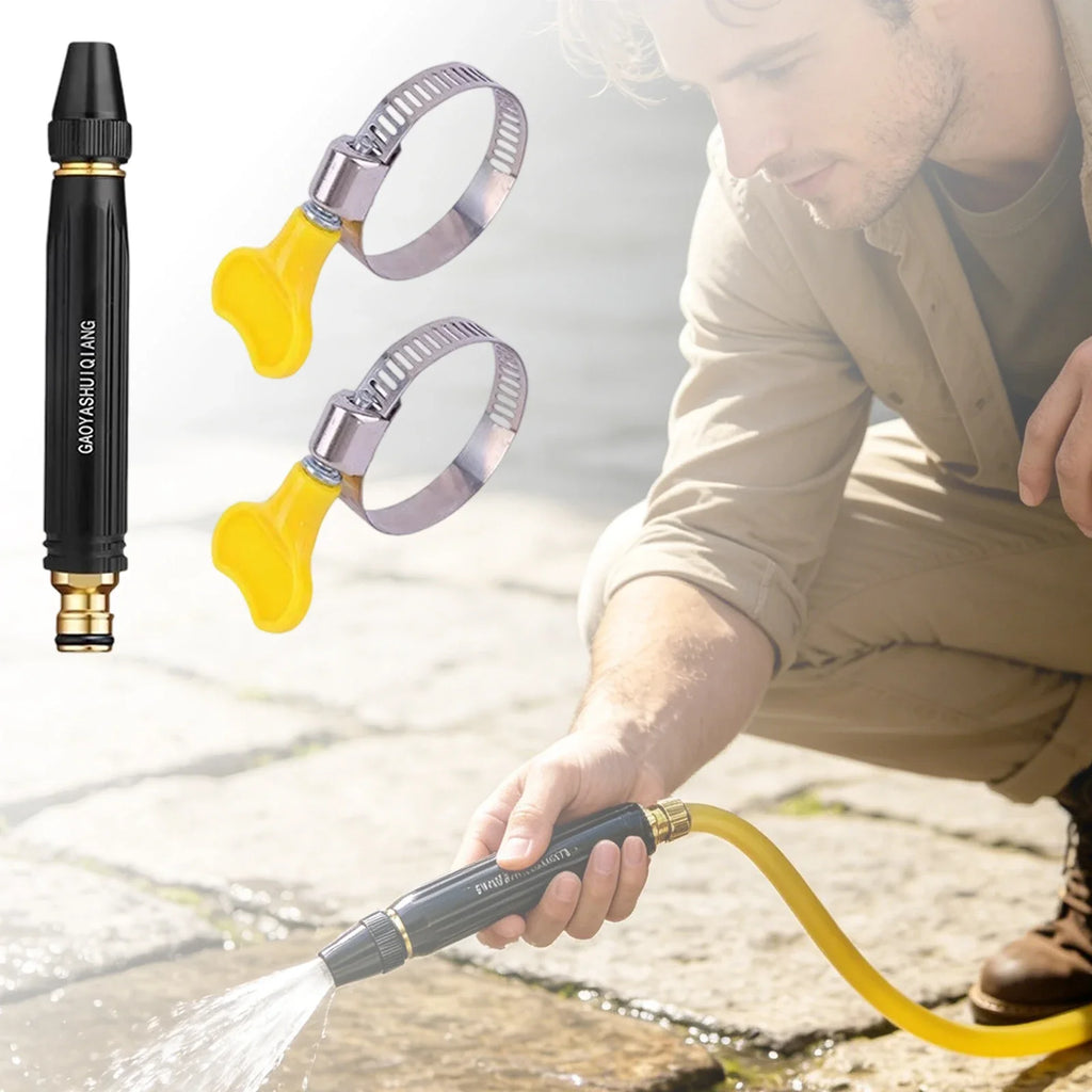 Multipurpose High-Pressure Garden Hose Spray Nozzle Water Gun Garden Hose Nozzle Qme as shown