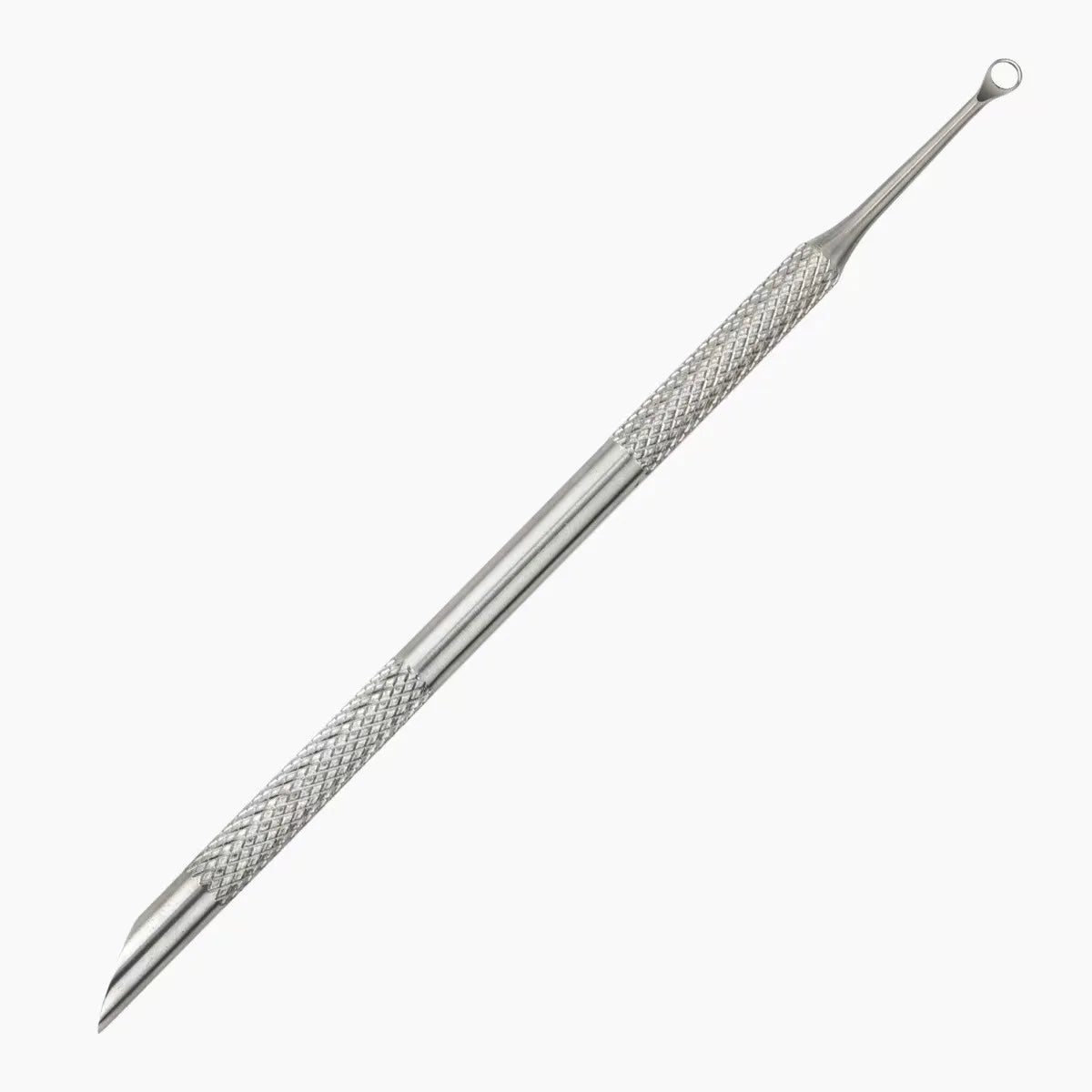 Double-Ended Stainless Steel Cuticle Pusher & Manicure Stick Manicure Tool Qme Silver China Mainland