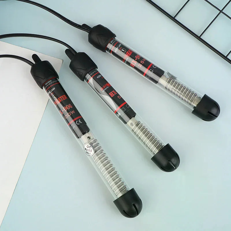 Adjustable Thermostat Aquarium Heater Rod – EU Plug, Glass Aquarium Heater Rod Qme