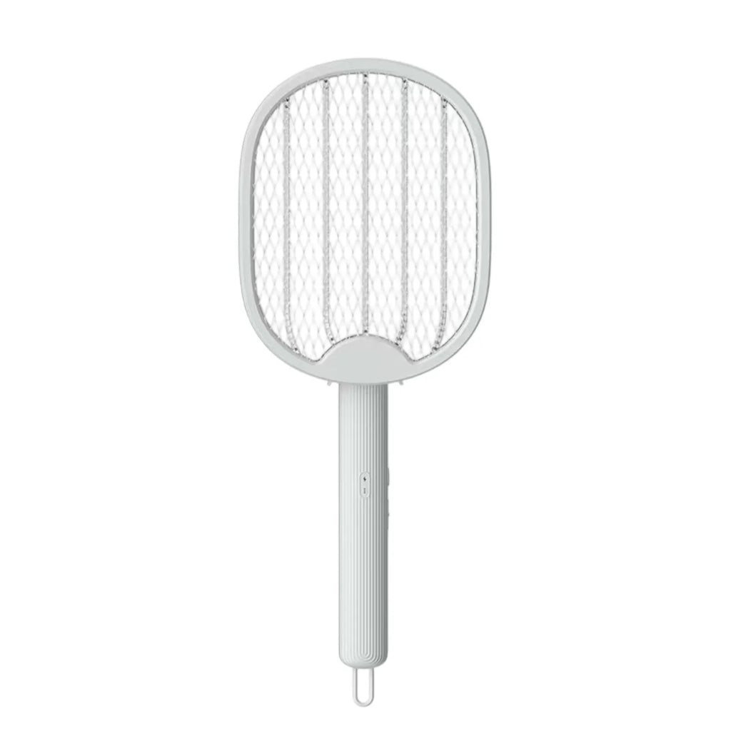 Rechargeable Folding Mosquito Swatter 2-in-1 Bug Zapper Trap Electric Mosquito Swatter Qme