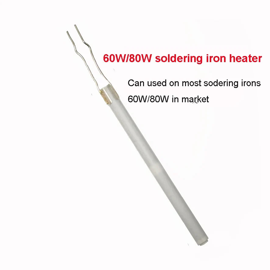 60W 80W Ceramic Soldering Iron Heating Element 220V 110V Soldering Iron Part Qme