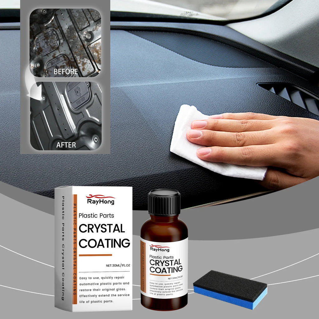 Rayhong Crystal Plastic Coating Agent – Car Gloss Protector Plastic Coating Agent Qst