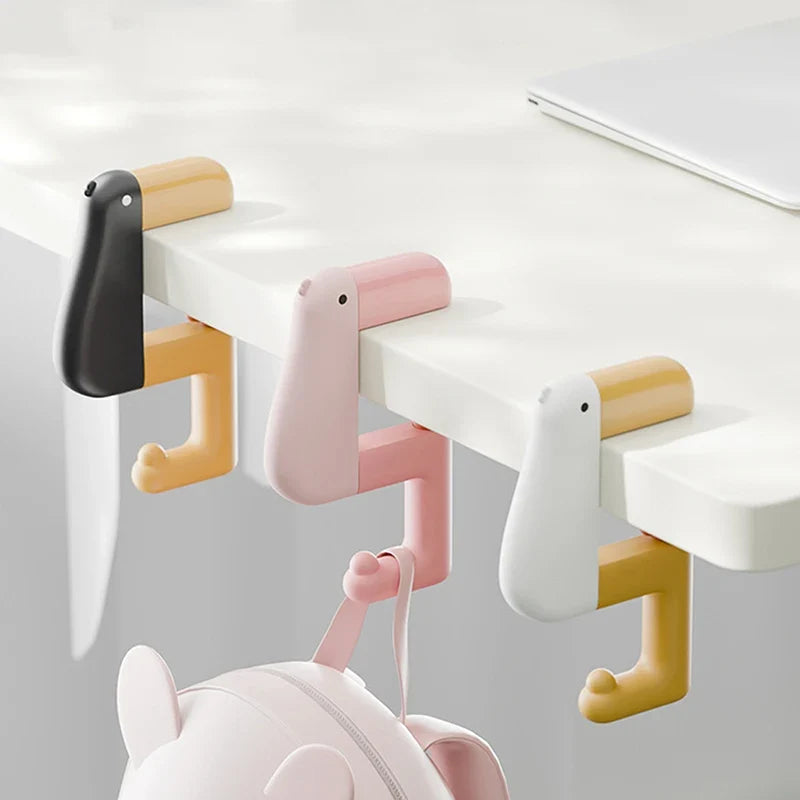 Stainless Steel Table & Wall Bag Hook Hanger | 3 Colors Bag Hook Hanger Qme