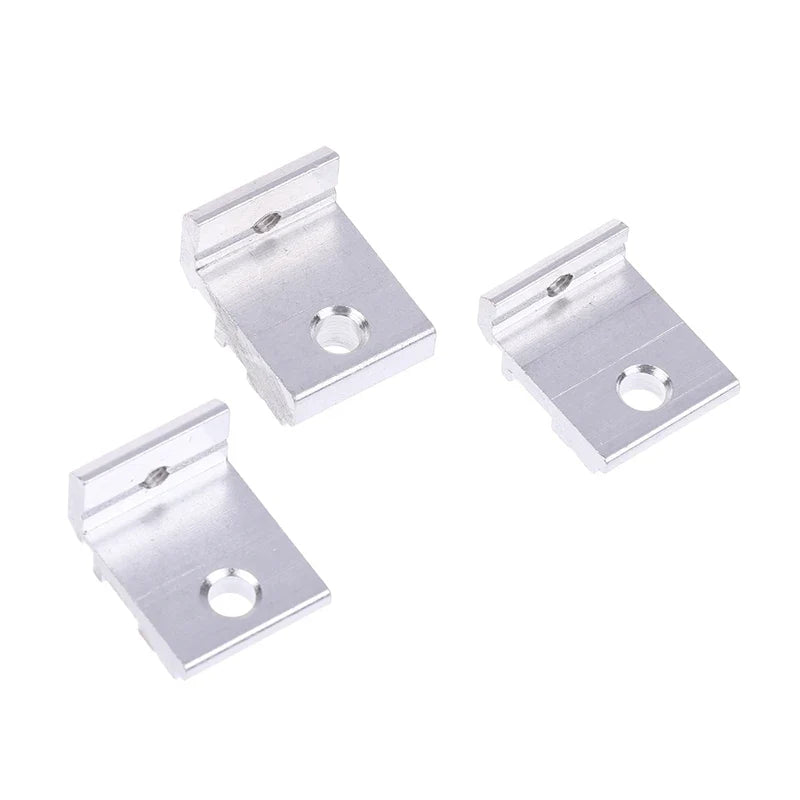 Aluminum Profile Side Panel Bracket Fixing Parts 2020 3030 Profile Mounting Bracket Qme