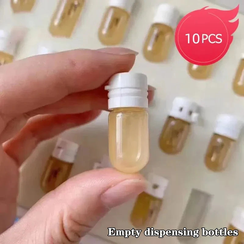 Glass Refillable Travel Bottle 1.5ML – Skincare & Makeup Travel Beauty Bottle Qme Default Title