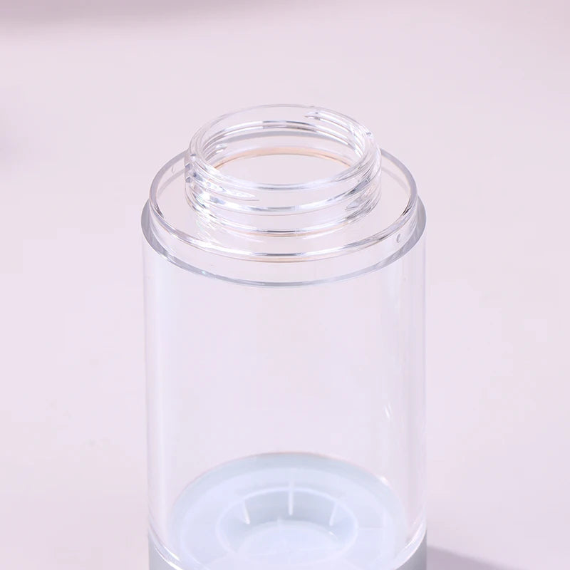 Airless Pump Jar – Refillable Travel Cream Lotion Container Airless Pump Jar Qst