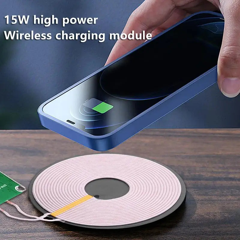 15W USB-C Wireless Charging Coil Transmitter Board – DIY Module Wireless Charging Module Qme