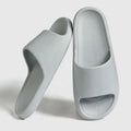 Cloud EVA Slippers – Unisex Home Flat Sandals | 12 Colors EVA Flat Slippers Qme A-Gray 38-39