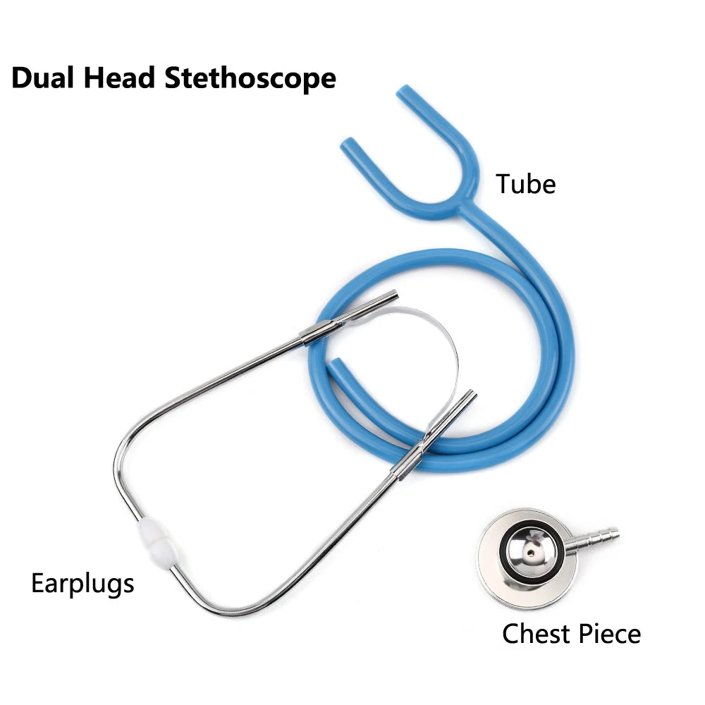 Dual Head Stethoscope – Portable Cardiology Tool for Students Dual Head Stethoscope Qst