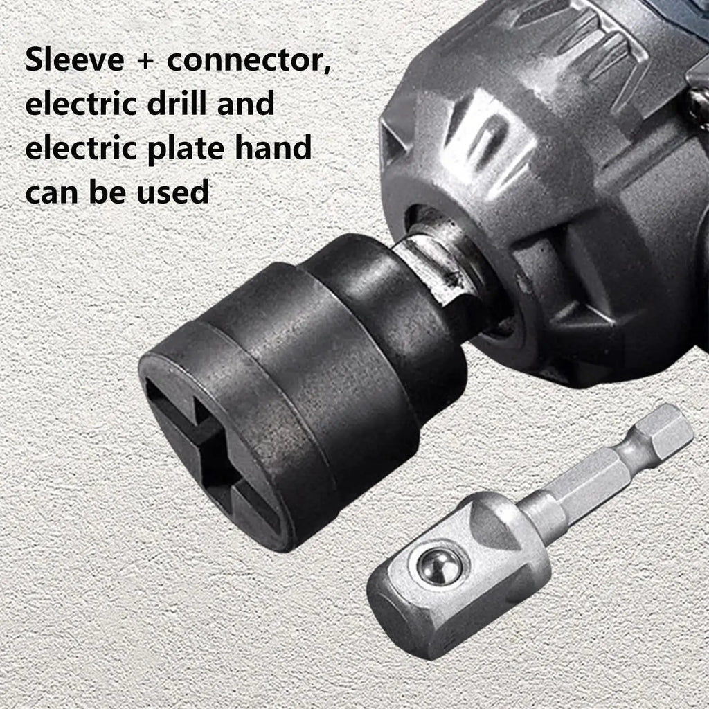 Jack Socket Drill Adapter – Heavy-Duty Vehicle Lifting Tool Drill Jack Adapter Qme