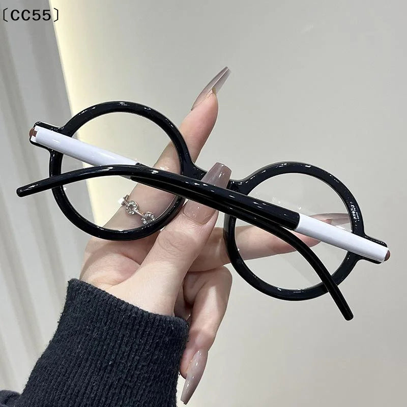 Retro Black Frame Clear Lens Fashion Eyeglasses – Unisex Fashion Eyeglasses Qst