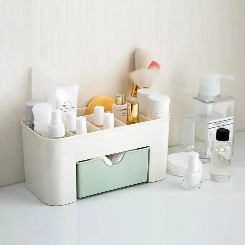 Nordic Multi-Layer Makeup & Jewelry Drawer Storage Box Cosmetic Storage Box Qme