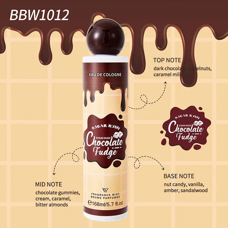 Chocolate Cherry Gourmet Unisex Perfume Spray EDT 168ml Unisex Perfume Spray Qme Chocolate Flavor 168ml