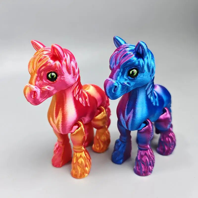 3D Printed Horse Statue | Resin Figurine Home Decor Gift Decorative Figurine Qme