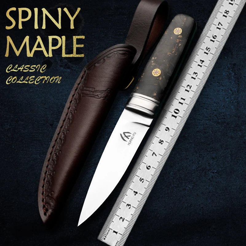 Cifeng Fixed Blade Knife – Multifunctional Outdoor Camping Tool Fixed Blade Knife Qst