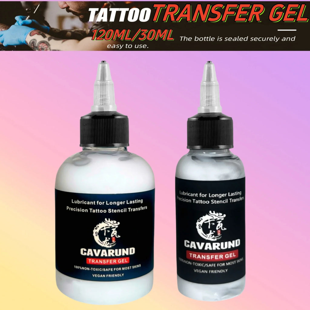 Professional Tattoo Stencil Transfer Gel – 30ml & 120ml | Qme Tattoo Transfer Gel Qme