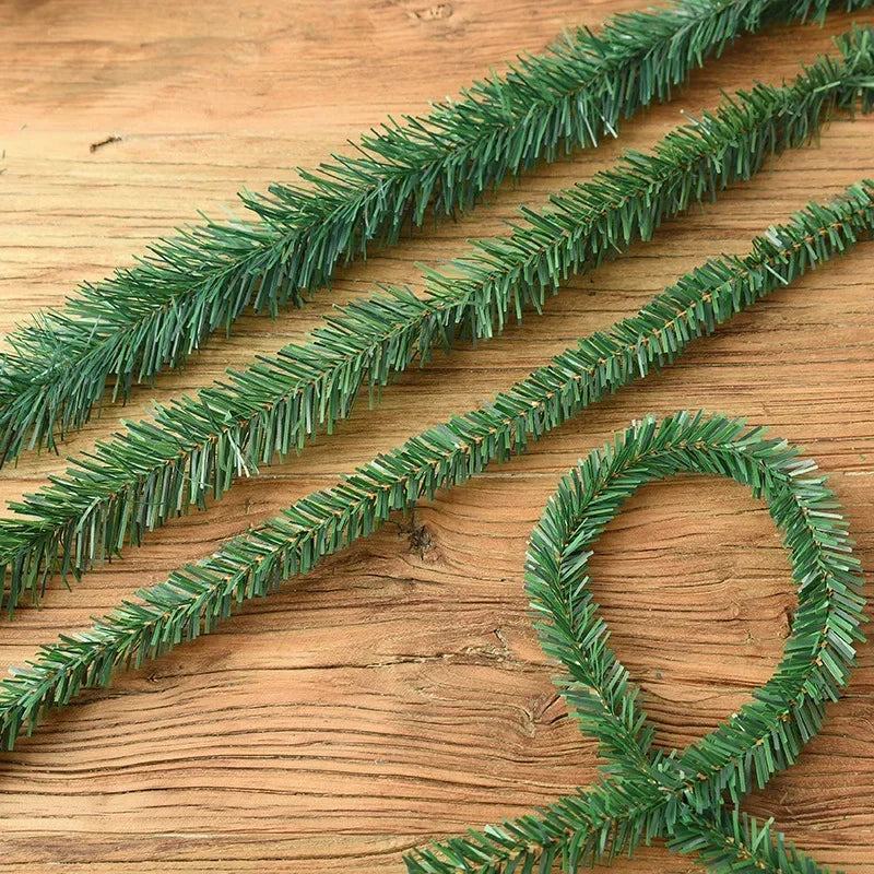 5.5M Christmas Green Garland Tree & Party Decoration Christmas Garland Qme