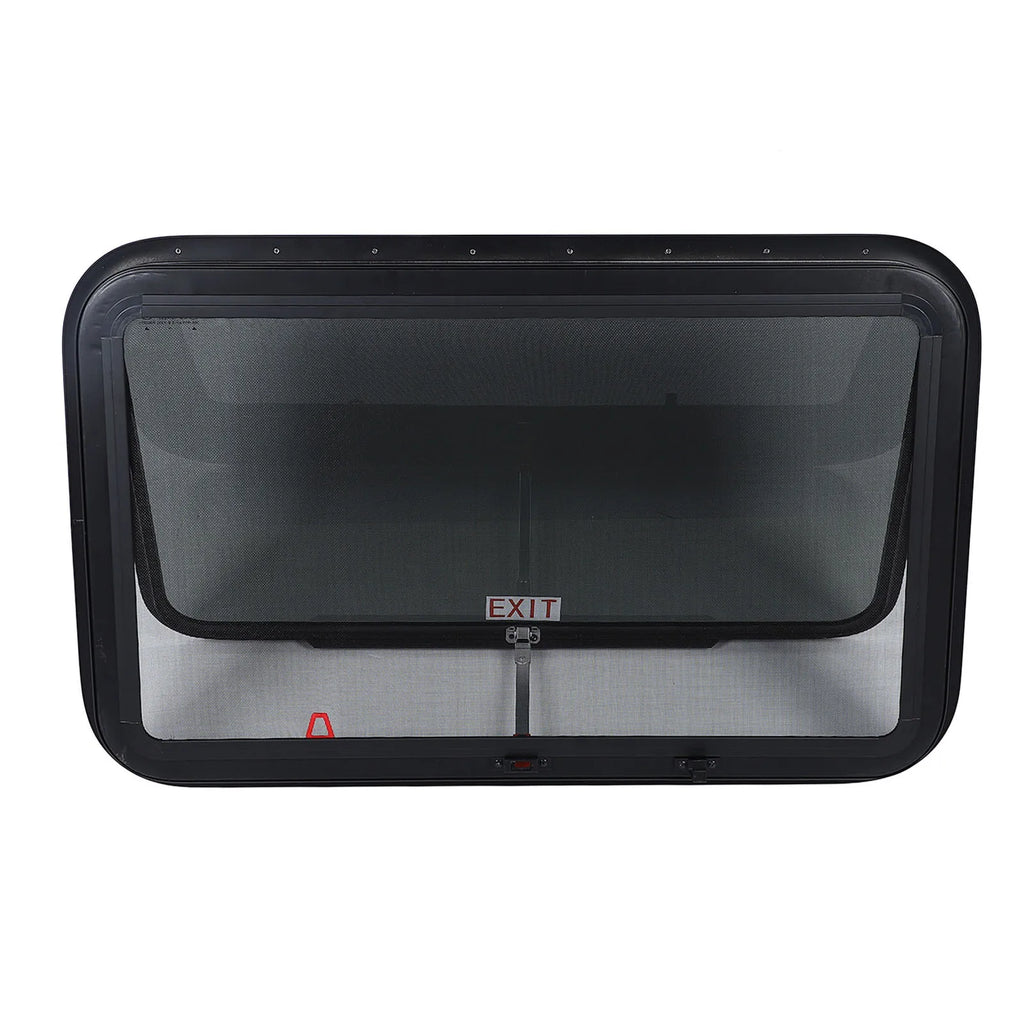 RV Exit Emergency Window 914mm Rust-Proof Aluminum UV Tempered Glass RV Egress Window Qme