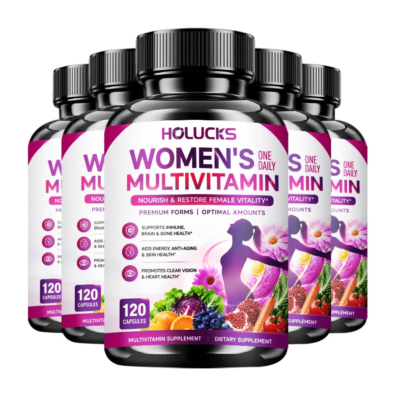 Aguaje & Red Maca Capsules – L-Arginine & Fenugreek | HOLUCKS Wellness Supplement Qst 5BOX 120pcs Hot Sale