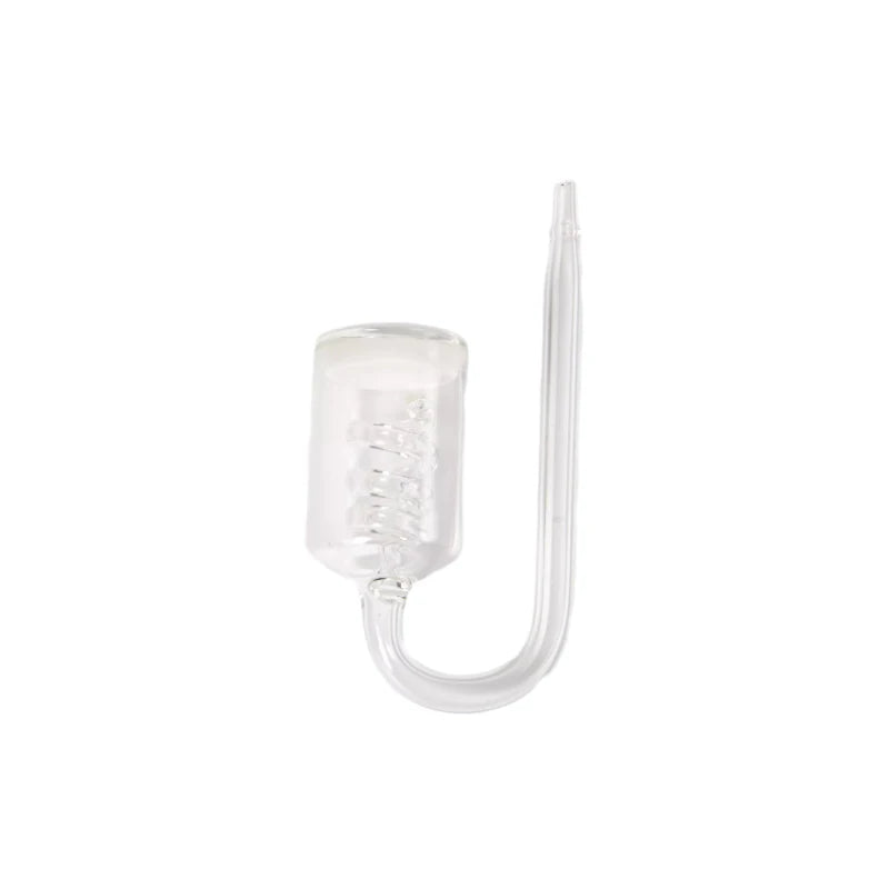 Glass Aquarium CO2 Diffuser U-Shape Bubble Atomizer Reactor CO2 Aquarium Diffuser Qme