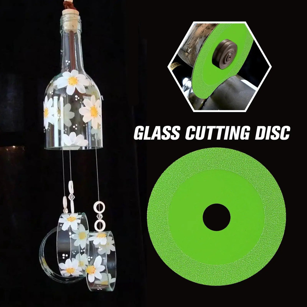 Diamond Cutting Disc 100mm for Glass, Marble & Ceramic Tile Diamond Cutting Disc Qme