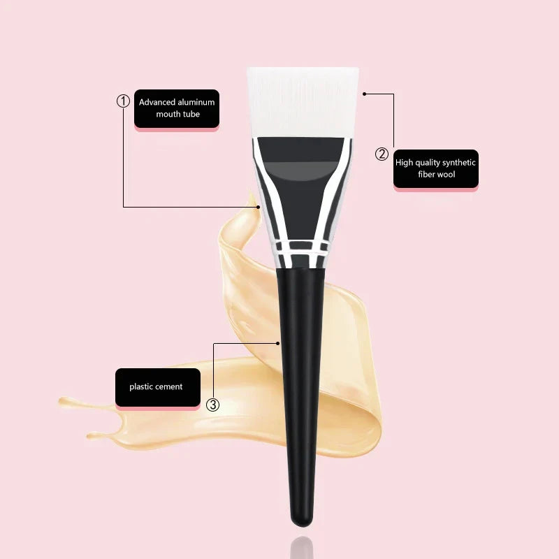Soft Hair Body & Face Application Brush – Flat Salon Tool Makeup Brush Qme