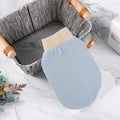 Exfoliating Bath Gloves – Microfiber Scrub Gloves, 4 Pack Exfoliating Bath Gloves Qst D