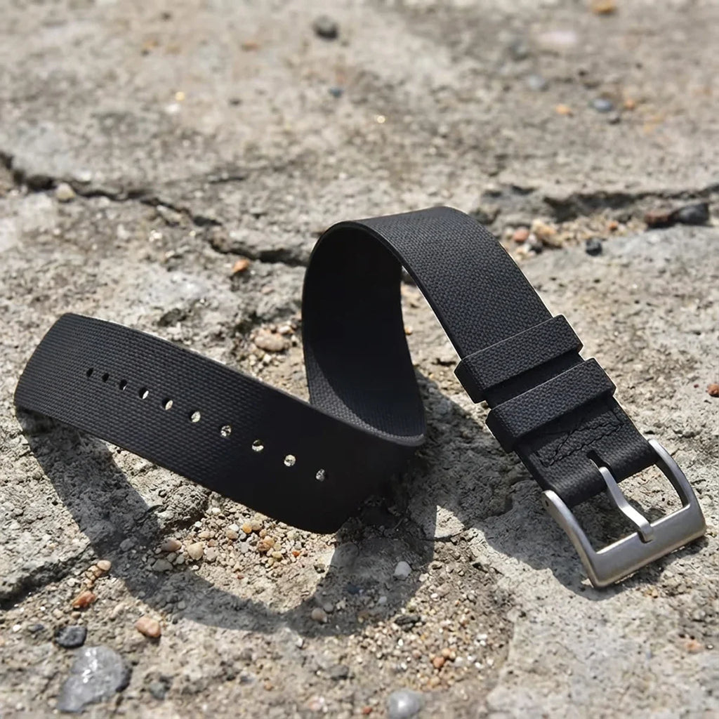 FKM Rubber Watch Strap for Seiko & Omega – 11 Colors FKM Rubber Watch Strap Qme