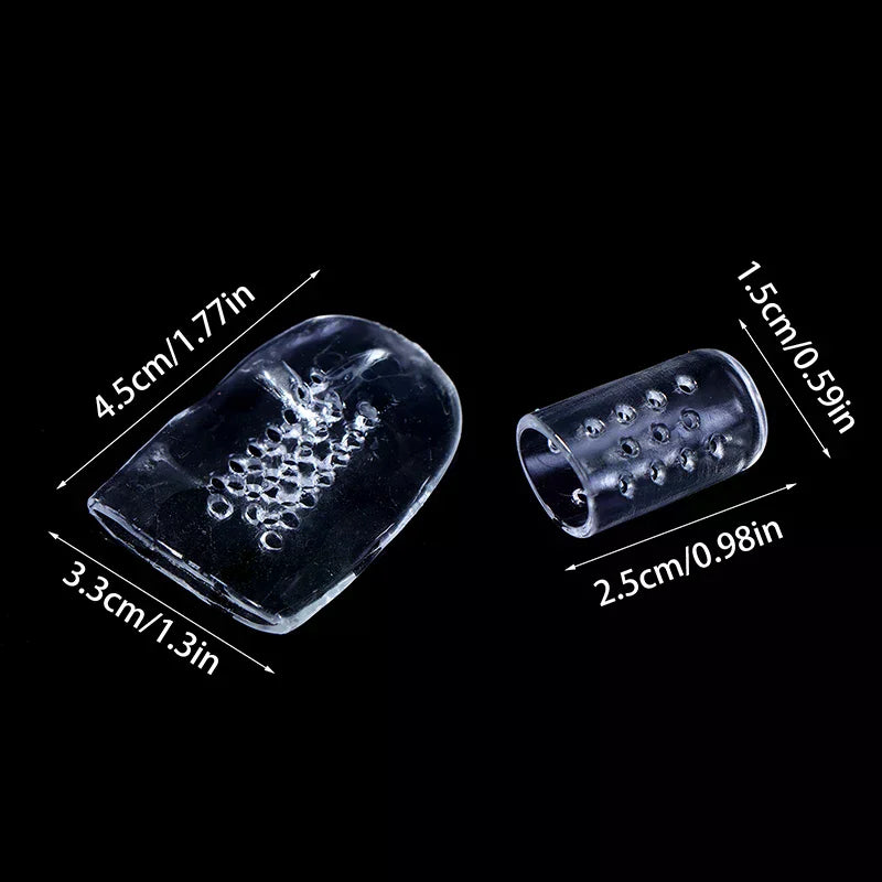 30 Pcs Silicone Toe Protectors – Anti-Friction High Heel Covers Silicone Toe Protectors Qst
