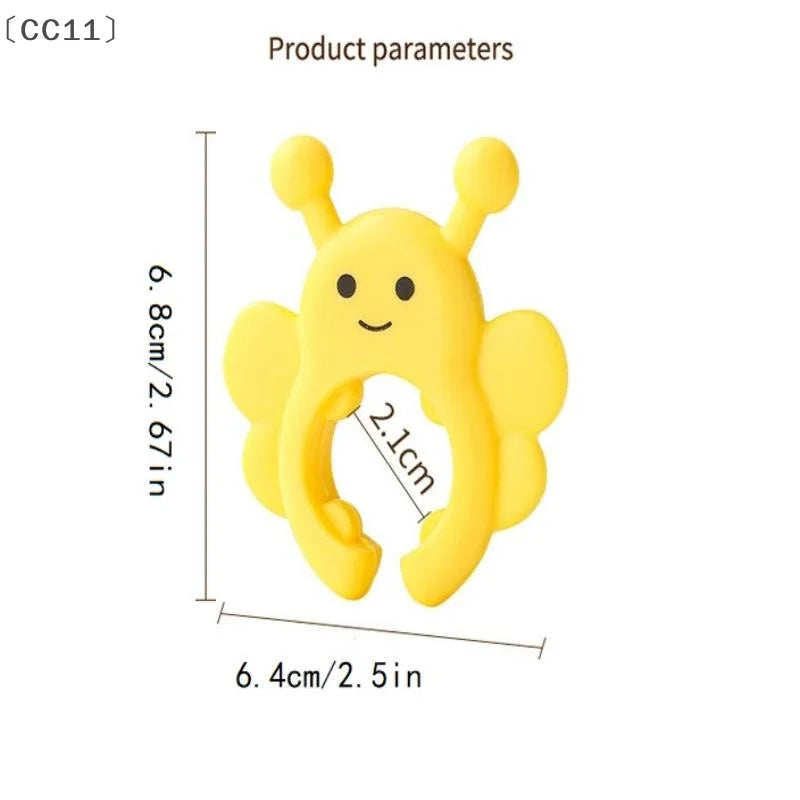 Little Bee Silicone Spatula Holder & Pot Clip | Spoon Rest Silicone Spoon Rest Qme