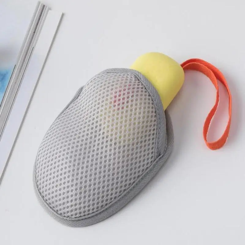 Double-Sided Foaming Soap Bag Net | Bath Cleansing Scrubber Soap Foaming Bag Qme