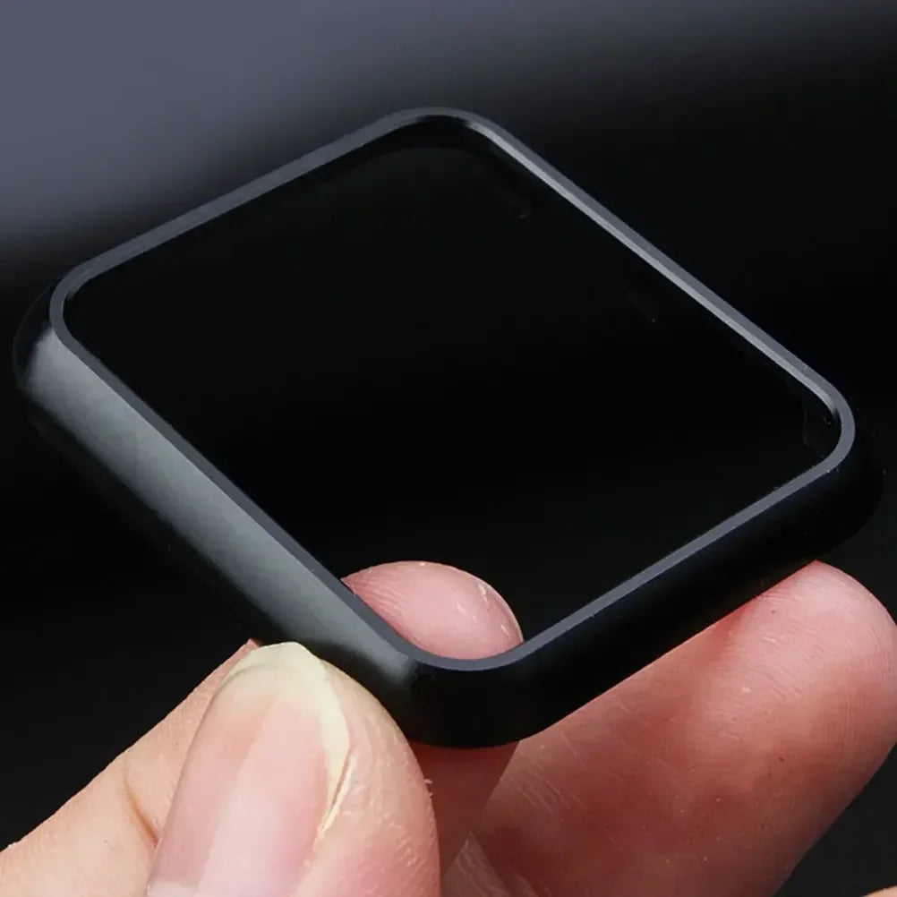Apple Watch Metal Bumper Case – Aluminum Protective Frame Smartwatch Bumper Case Qme