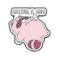 Sleeping Panda Enamel Brooch – Cute Cartoon Animal Lapel Pin Enamel Lapel Pin Qme style1