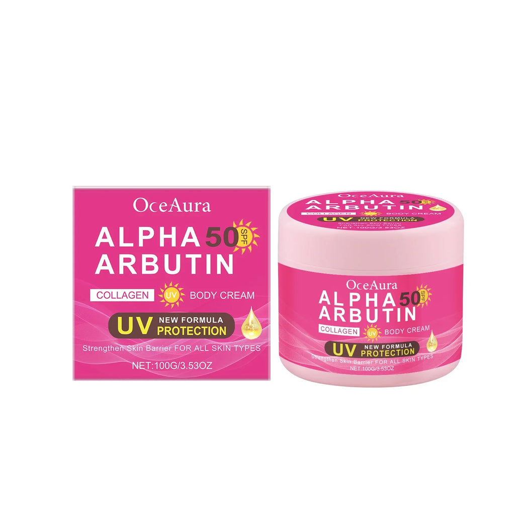 Alpha Arbutin Body Cream – Brightening Deep Moisturizer | Qme Body Brightening Cream Qme 100g Boxed