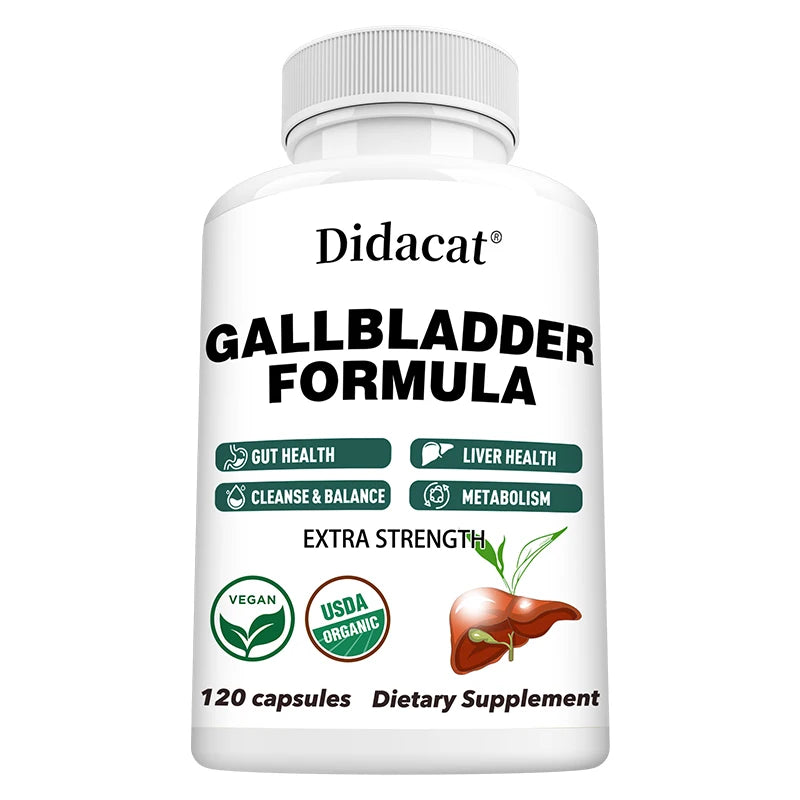 Ox Bile Extract & Digestive Enzymes Capsules | Non-GMO Digestive Supplement Qst 120 count-1 bottle
