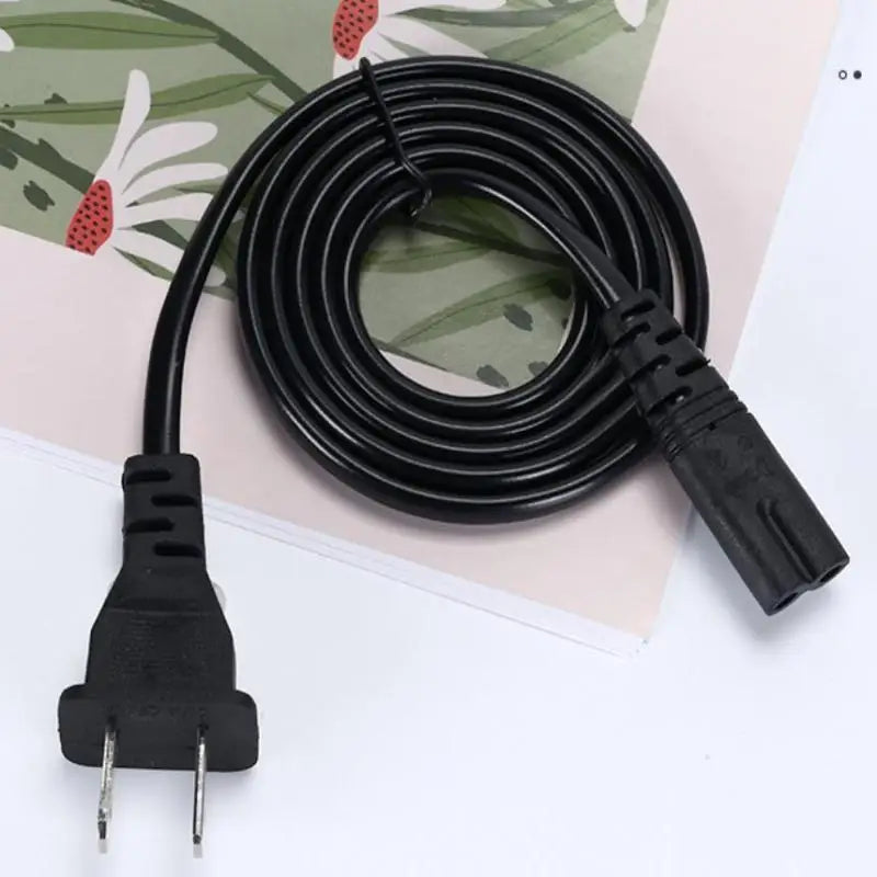 US 2-Pin Figure 8 Power Cable | IEC C7 Cord for Electronics Power Cable Qme