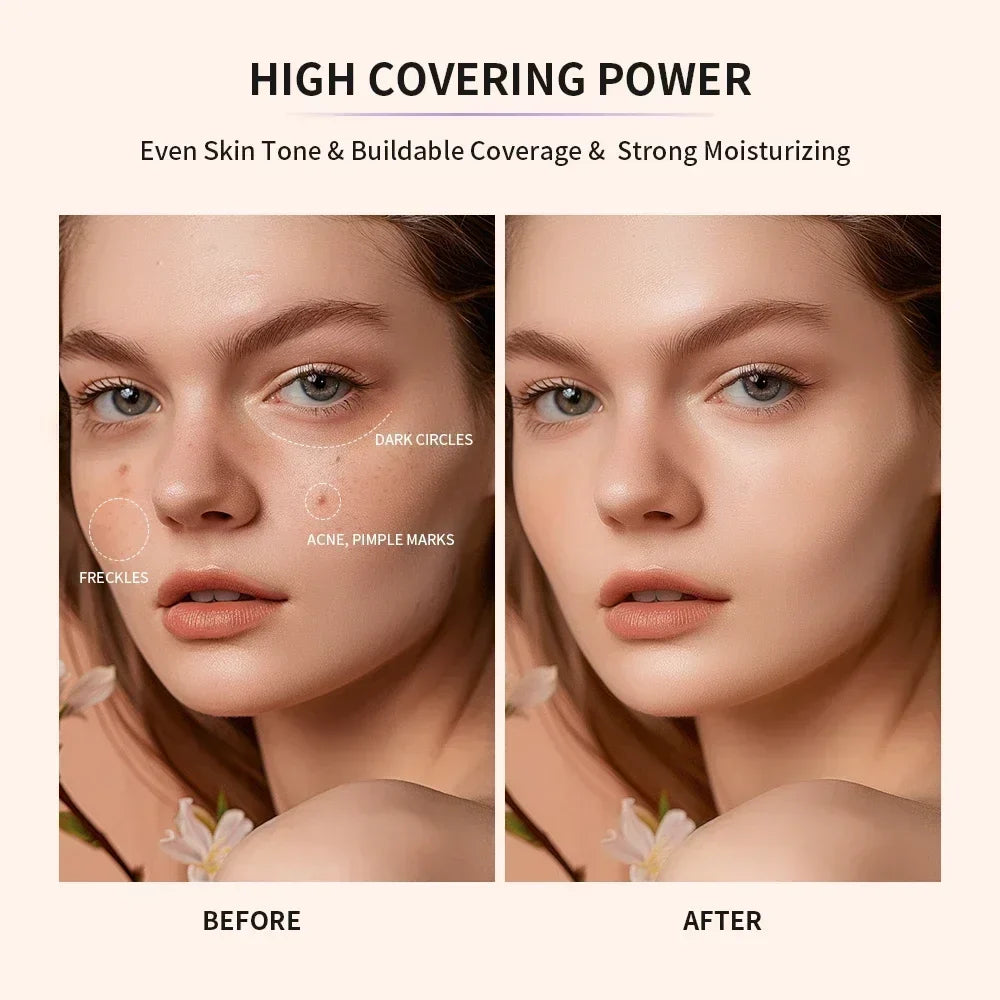 Qme Strong Coverage Tinted Hydrator Makeup – Even Skin Tone Tinted Hydrator Foundation Qme