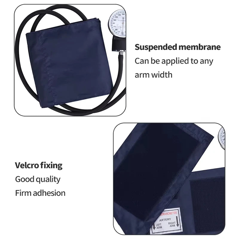 Manual Blood Pressure Monitor – Aneroid Upper Arm Cuff & Stethoscope Blood Pressure Monitor Qst