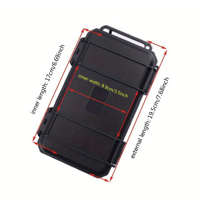 Waterproof Portable Knife & Tool Storage Case – Hard Shell Box Tool Storage Case Qst