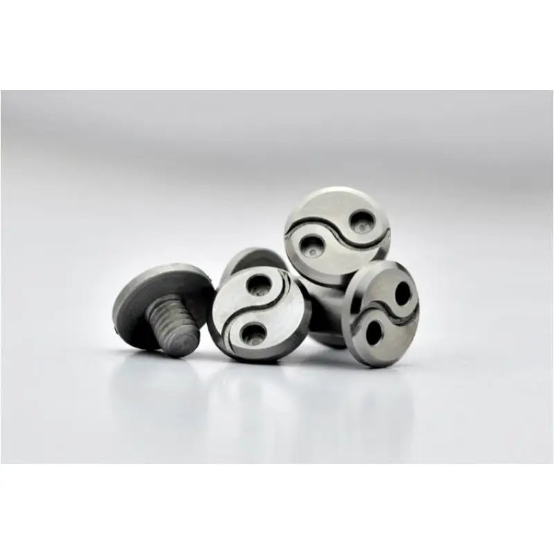 Stainless Steel Folding Knife Handle Spindle Locking Screws 2 Sets Knife Hardware Parts Qst