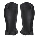 Adult Microfiber Equestrian Half Chaps – Protective Leg Guard Equestrian Half Chaps Qme XL