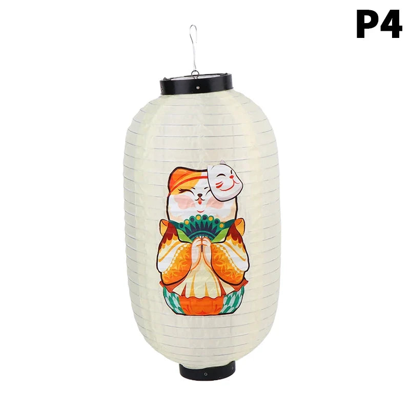 Japanese Cloth Chochin Lantern – Party & Restaurant Décor Decorative Lantern Qme P4