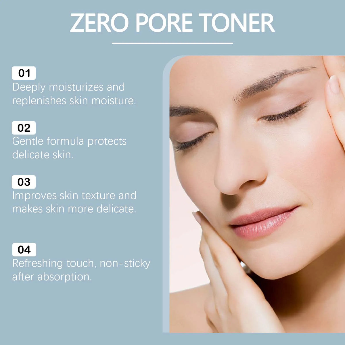 Exfoliating Hydrating Toner – Brighten, Smooth & Refine Pores Exfoliating Skin Toner Qme