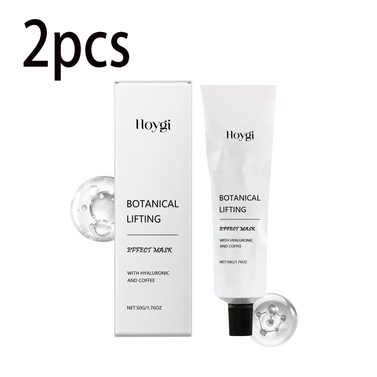 Hoygi Hydrogel Overnight Mask – Brightening & Firming Skin Care Overnight Hydrogel Mask Qst 100g boxed