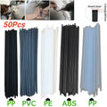 Plastic Welding Rods PP PE PVC ABS Hot Melt Sticks 50pc Plastic Welding Rods Qme PP Black 10pcs