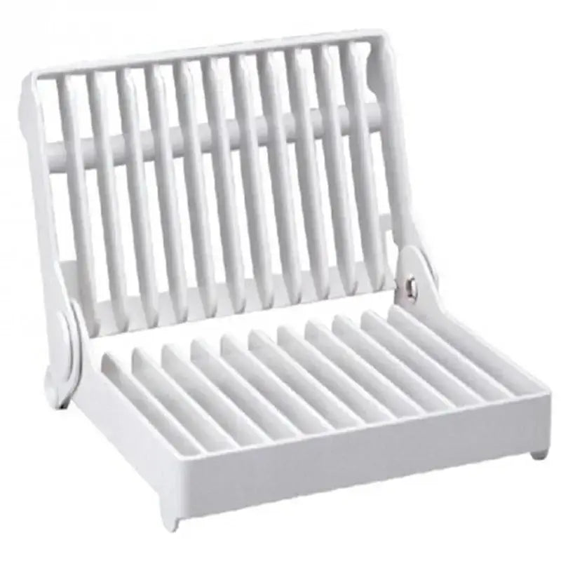 Foldable Kitchen Dish Drying Rack – Cup & Plate Storage Tray Dish Drying Rack Qme A
