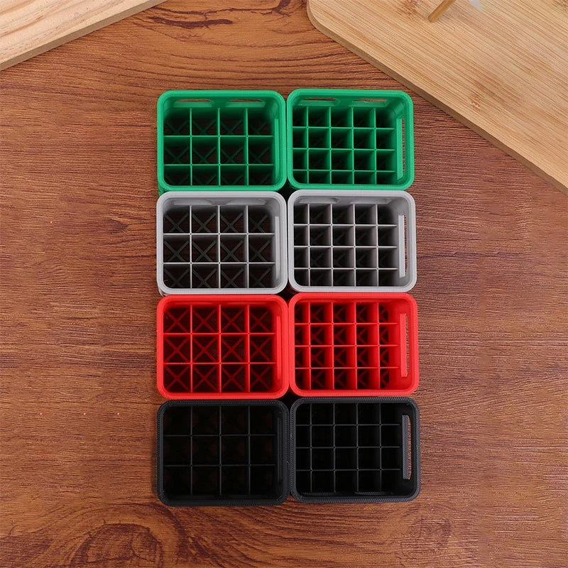 3D Beer Crate Battery Storage Box – AA & AAA Organizer | Qme Battery Storage Box Qme