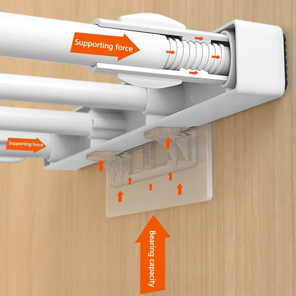 No-Drill Expandable Shelf Dividers – Adjustable Cabinet Organizer Shelf Divider Organizer Qme